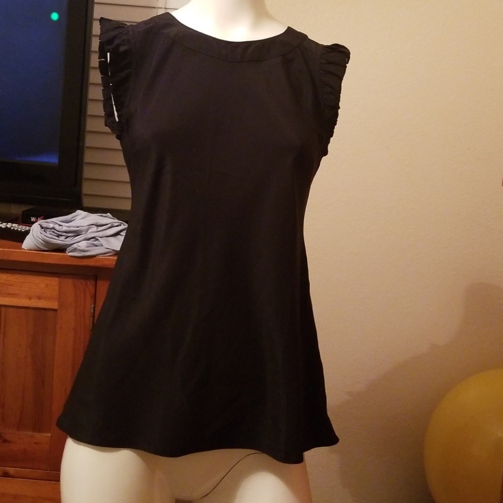 Banana Republic black dress top